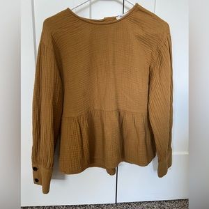 Madewell Top, size small